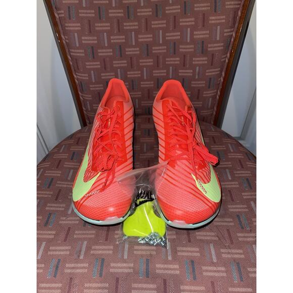 New Men’s 14 Nike Air Zoom Maxfly 2 Bright Crimson FD8395-600 - Picture 2 of 7